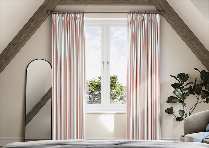 The British Stripe Co. Mary, Brighton No.1 - Made to Measure Curtains - Image 3